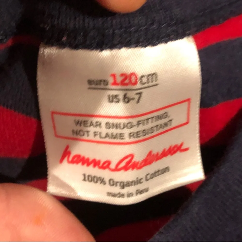 Hanna Andersson Striped Pajama Top